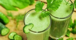bebida casera verde adelgazar