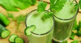 bebida casera verde adelgazar